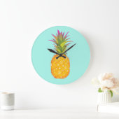 Grande Horloge Ronde Pineapple Wall Clock (Maison)