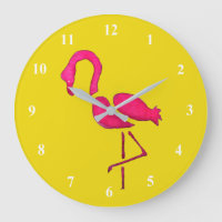 Pink flamingo pop art unique