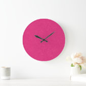 Grande Horloge Ronde Pink textured surface with subtle swirling pattern (Maison)