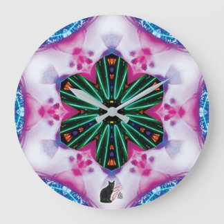Grande Horloge Ronde Pinkie Kaleidoscope