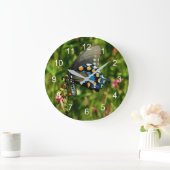 Grande Horloge Ronde Pipevine Swallowtail (Maison)