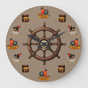 Grande Horloge Ronde Pirates