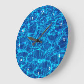 Grande Horloge Ronde Piscine (Angle)