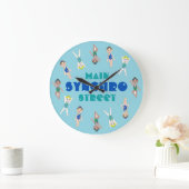Grande Horloge Ronde Piscine synchronisée Synchro Piscine Filles (Maison)