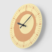 Grande Horloge Ronde Pixelat Displaced Circles by masanser (Angle)
