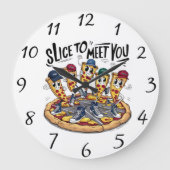 Grande Horloge Ronde Pizza (Recto)