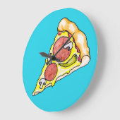 Grande Horloge Ronde Pizza (Angle)