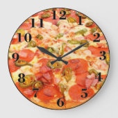 Grande Horloge Ronde Pizza (Recto)