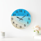 Grande Horloge Ronde Plage (Maison)