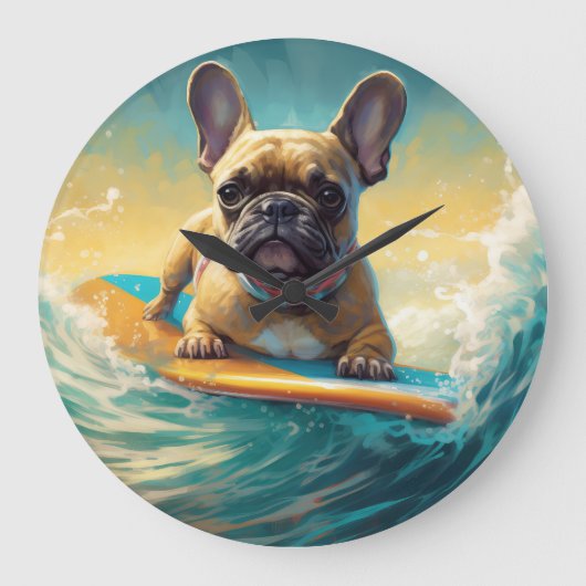 Grande Horloge Ronde Plage de Bulldog (Recto)