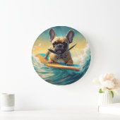 Grande Horloge Ronde Plage de Bulldog (Maison)