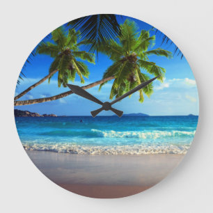 Grande Horloge Ronde Plage du Paradis tropical