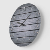 Grande Horloge Ronde Planification de Wall Clock (Angle)