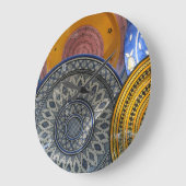 Grande Horloge Ronde Plaques en céramique (Angle)