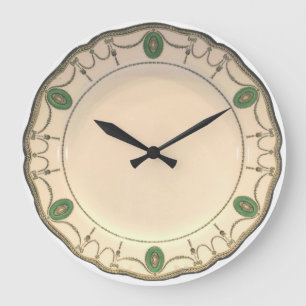 Grande Horloge Ronde Plat 1 de la Chine