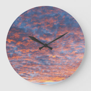 Grande Horloge Ronde Plat de mélamine