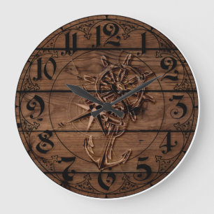 Grande Horloge Ronde Plate-forme nautique