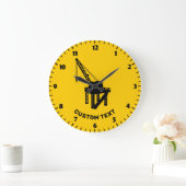 Grande Horloge Ronde Plateforme de construction (Maison)