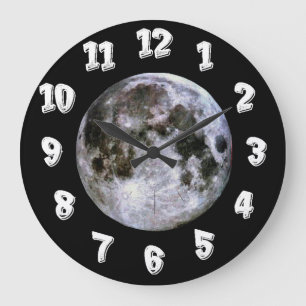Grande Horloge Ronde Pleine lune