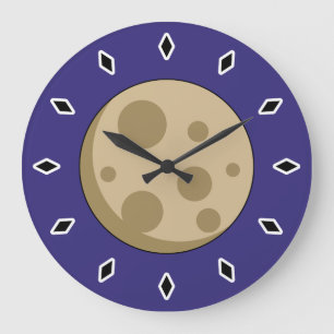 Grande Horloge Ronde Pleine lune