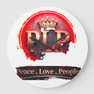 Grande Horloge Ronde PLP NOVA V   Graphisme Premium (T-Shirt/Hoodie/Swe