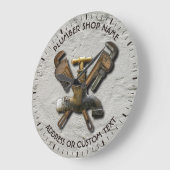 Grande Horloge Ronde Plumber Water Draage Sewage (Angle)