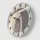Grande Horloge Ronde Pneumatique (Angle)