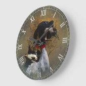 Grande Horloge Ronde Pointer Anglais (Angle)