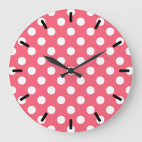 Pois blancs sur corail