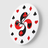 Grande Horloge Ronde Poker (Angle)