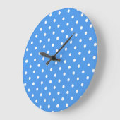 Grande Horloge Ronde Polka dot (Angle)