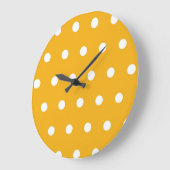 Grande Horloge Ronde Polka dot (Angle)