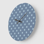 Grande Horloge Ronde Polka dot (Angle)