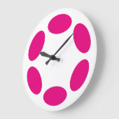 Grande Horloge Ronde Polkadot (Angle)