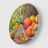 Grande Horloge Ronde Pommes (Angle)