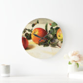 Grande Horloge Ronde Pommes Luscieuses (Maison)