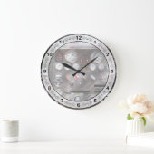 Grande Horloge Ronde Pompier - Commandes du pompier (Maison)