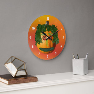 Grande Horloge Ronde Pompon