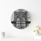 Grande Horloge Ronde Pont de New York (Maison)