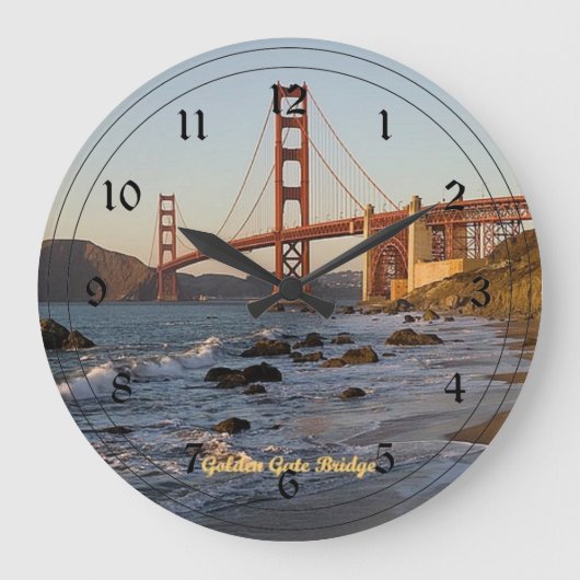 Grande Horloge Ronde Pont Golden Gate (Recto)