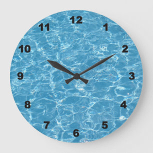 Grande Horloge Ronde Pool Wall Clock