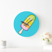 Grande Horloge Ronde Popsicle (Maison)