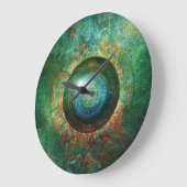 Grande horloge ronde portaile (Angle)