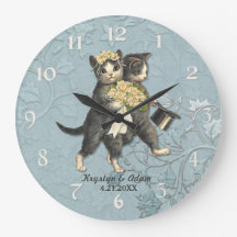 Posh Cats Mariage bleu