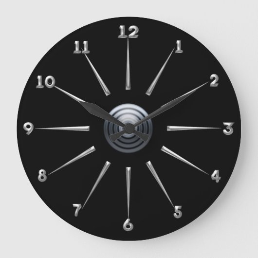 Grande Horloge Ronde Post Industrial (Recto)