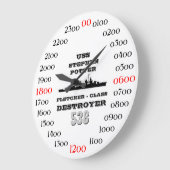 Grande Horloge Ronde Potier d'USS Stephen (DD-538) (Angle)