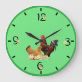 Grande Horloge Ronde Poulet (Recto)