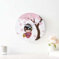 Poupée Sakura Kokeshi - jolie fille japonaise Geis