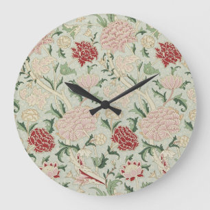 Grande Horloge Ronde Préraphaelite Vintage