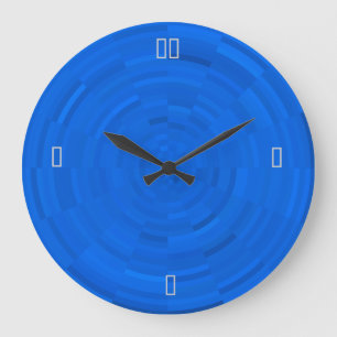 Grande Horloge Ronde Pretty Bright Blue>